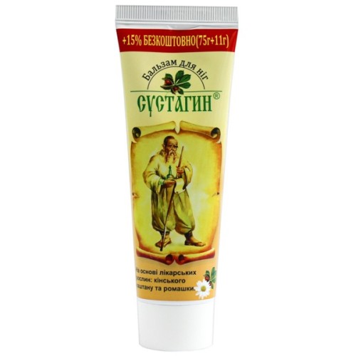 Крем для ніг Сустагин Бальзам 86 г (4823014302252)