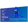 Домкрат Vitol DB-10004/T91004, телескопічний, гідравлічний, 10т, min 230мм, max 460мм (DB-10004)