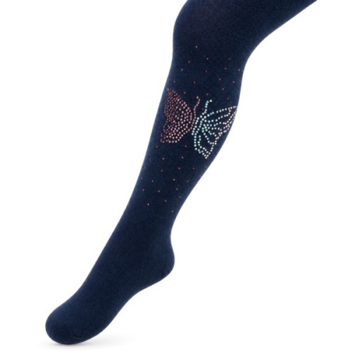 Колготки дитячі UCS Socks зі стразами (M0C0302-1158-3G-blue)