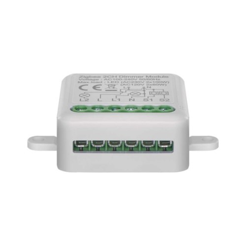 Модуль управління розумним будинком EMOS H5108 ZigBee 3.0 2-Channel Dimmer (H5108)