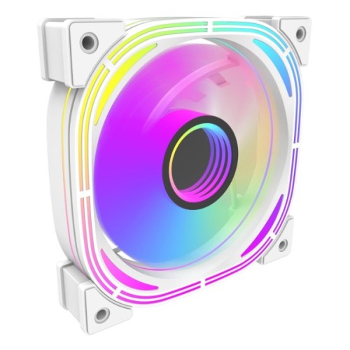 Кулер до корпусу DARKFLASH INF24 3IN1(PWM) WHITE