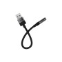 Перехідник USB AM to 3.5mm F 0.15m black Acefast (6974316285298)