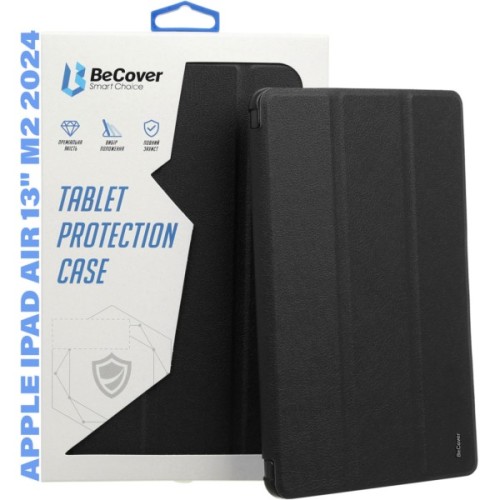 Чохол до планшета BeCover Soft Edge TPU Apple iPad Air 13" M2/M3 (2024/2025) Black (711711)
