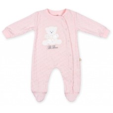 Чоловічок дитячий Bibaby з ведмежам (60063-56G-pink)