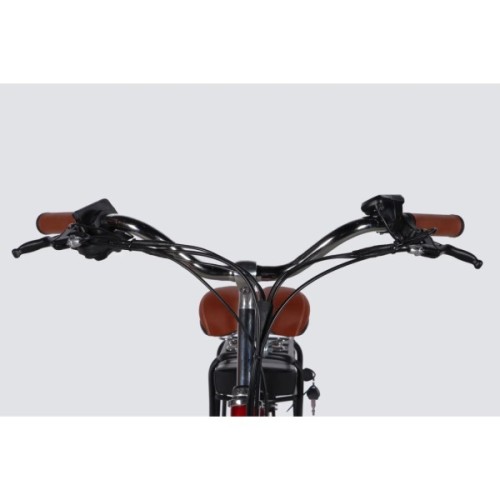 Електровелосипед Dorozhnik 26" eRUBY DD FR рама-17" 48B 15А*г 500Вт 2026 бордовий (ELB-D-26-304)