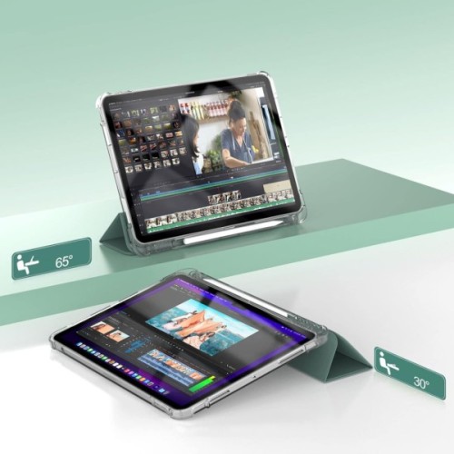 Чохол до планшета BeCover Soft Edge Apple iPad Air 11" M2/M3 (2024/2025) Dark Green (711426)