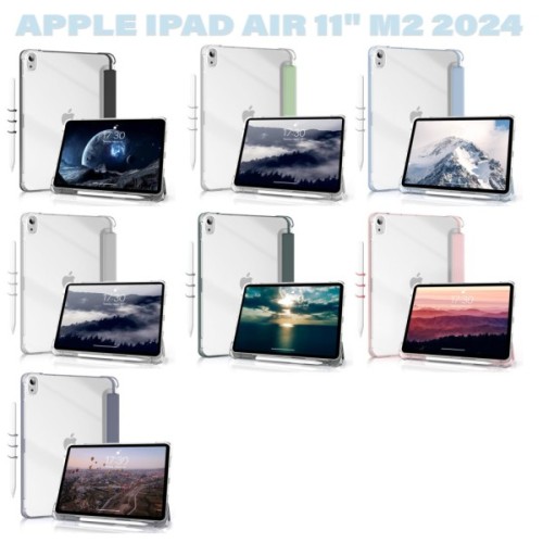 Чохол до планшета BeCover Soft Edge Apple iPad Air 11" M2/M3 (2024/2025) Dark Green (711426)