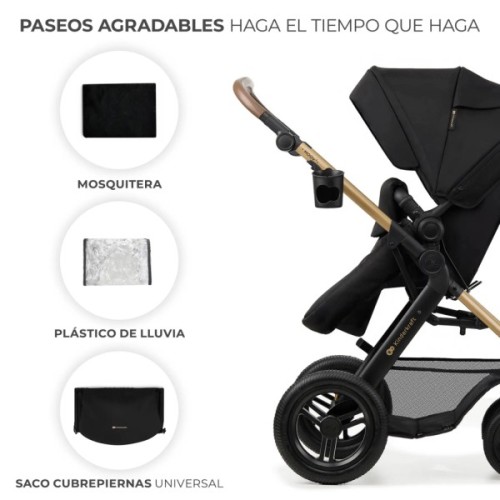 Коляска Kinderkraft 3 в 1 Moov 2 Air Pure Black (KSMOOV02BLK0000) (5902533925759)