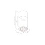 Витяжка кухонна Elica TUBE PRO ISLAND BL MAT/A/43