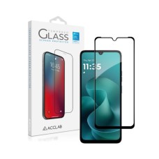 Скло захисне ACCLAB Full Glue ESD Moto G06 Black (1283126630965)