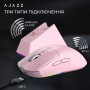 Мишка Ajazz AJ139 V2 MC Wireless/Bluetooth/USB Pink (AJ139-V2-MC-Pink)