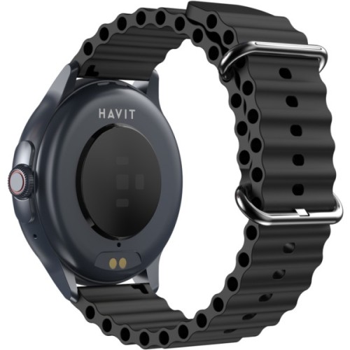 Смарт-годинник Havit HV-M9046 IP68 Bluetooth Call Black (HV-M9046 Black)