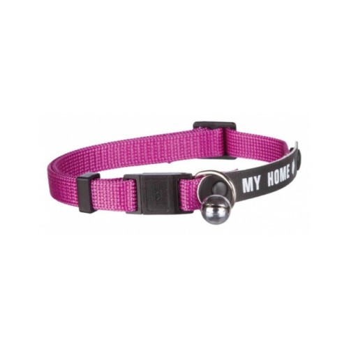 Нашийник для тварин Trixie My Home нейлон з адресником (4011905041803)