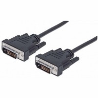 Кабель мультимедійний DVI M to DVI M 1.8m 24+1pin black REAL-EL (EL123500038)