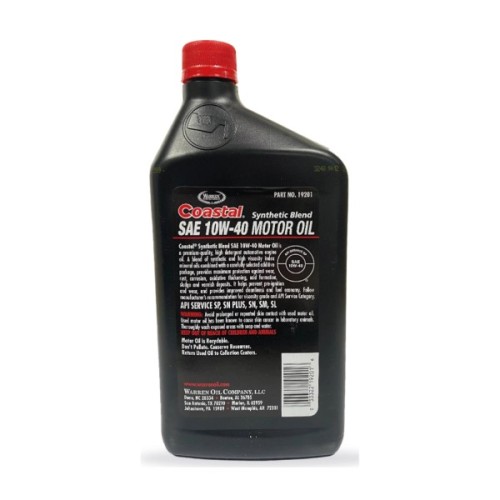 Моторна олива Coastal Synthetic Blend 10W40 0,946л