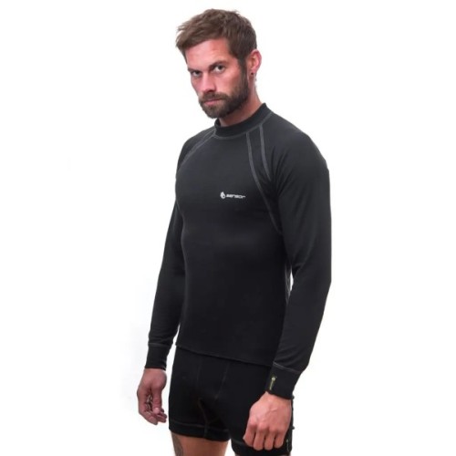 Термокофта Sensor Double Face LS black 24000003 XXL (SM11DF-black-XXL)