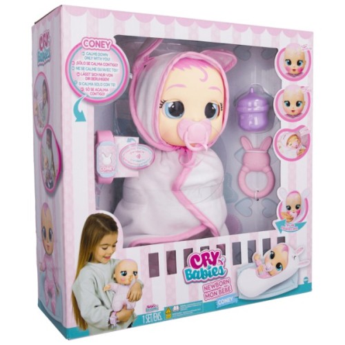 Лялька IMC Toys CRY BABIES Інтерактивна Плакса Новонароджена Коні (911284)