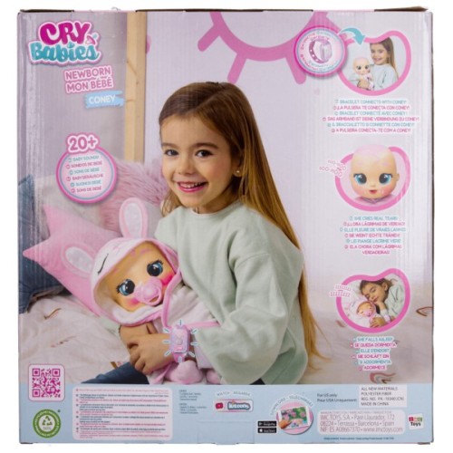 Лялька IMC Toys CRY BABIES Інтерактивна Плакса Новонароджена Коні (911284)