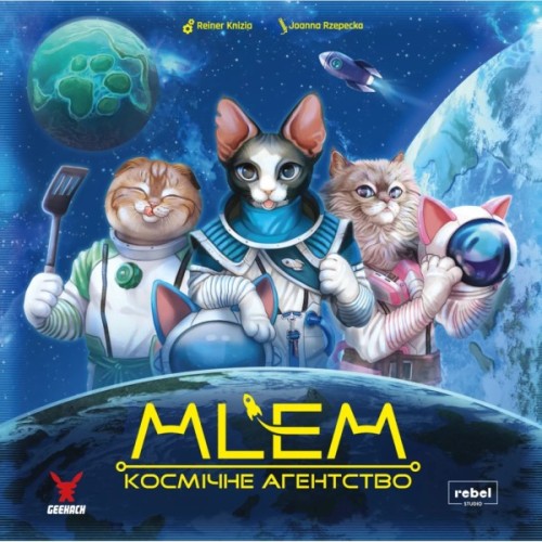 Настільна гра Geekach Games MLEM. Космічне агентство (MLEM: Space Agency) (укр.) (GKCH214ml)
