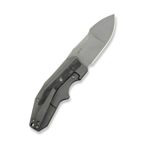 Ніж Weknife Coral, Stonewash, титан/Carbon Fiber (WE24044-2)