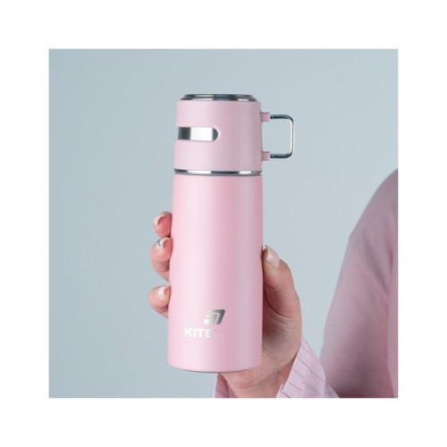 Термос Kite 350 мл рожевий (K25-1223-3)