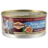 Вологий корм для кішок Carnilove з індичкою та лососем (8595602528998)
