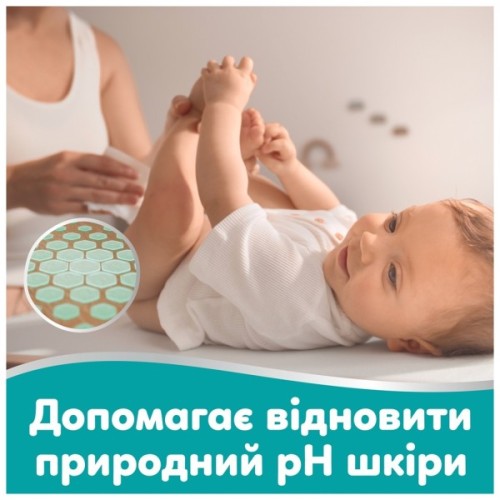 Дитячі вологі серветки Pampers 99 Water, 180 шт (8006530116206)