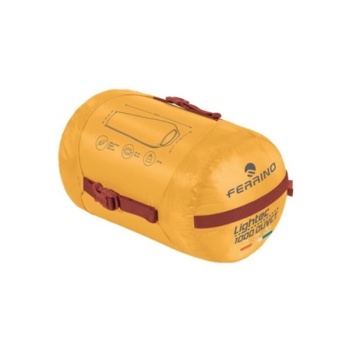 Спальний мішок Ferrino Lightec 1000 Duvet RDS Down -6°C Artisan Gold (86702QGG) (932325)