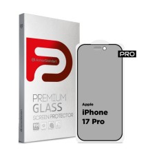 Скло захисне Armorstandart Pro Anti-spy Matte Apple iPhone 17 Pro (ARM86418)