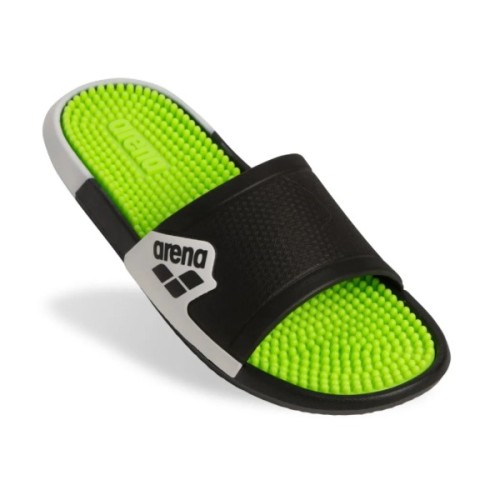 Шльопанці Arena Marco Active 009279-120 чорний, зелений 41 (3468337513384)
