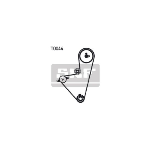 Комплект ременя ГРМ з помпой SKF VKMC 03110-1