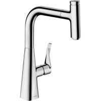 Змішувач Hansgrohe Metris Select, вилив 222мм хром (14857000)