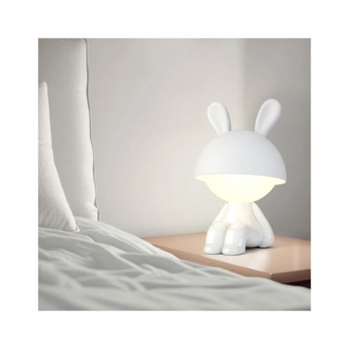 Нічник Kite Світильник LED з акумулятором Cute Bunny, білий (K25-316-1-1)