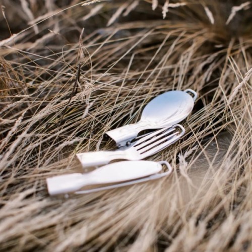 Набір туристичного посуду Tribe Compact Set сталевий (T-FC-0021-metal)