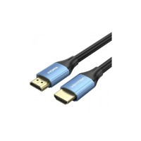 Кабель мультимедійний HDMI M to HDMI M 3.0m V2.0 4K60Hz aluminum alloy blue Vention (ALHSI)