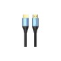 Кабель мультимедійний HDMI M to HDMI M 3.0m V2.0 4K60Hz aluminum alloy blue Vention (ALHSI)