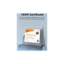 Кабель мультимедійний HDMI M to HDMI M 3.0m V2.0 4K60Hz aluminum alloy blue Vention (ALHSI)