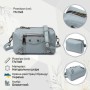 Сумка Vintage З натуральної шкіри Блакитна (22925)