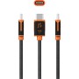 Дата кабель USB-C to USB-C 3.0m 100W (20V/5A) premium J5create (JUCX25L30-N)