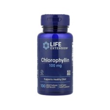 Вітамінно-мінеральний комплекс Life Extension Хлорофілін, 100 мг, Chlorophyllin, 100 вегетаріанських капсул (LEX-15711)