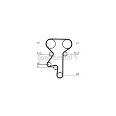 Ремінь ГРМ CONTITECH CT871