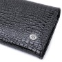 Гаманець ST Leather З натуральної шкіри Чорний (22718)
