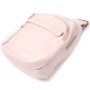 Сумка Vintage Компактна жіноча з однією лямкою через плече з гладкої екошкіри Рожева (22766)