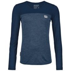 Лонгслів Ortovox 150 Cool Logo Ls Wmn deep ocean - XS - темно-синій (025.001.1221)