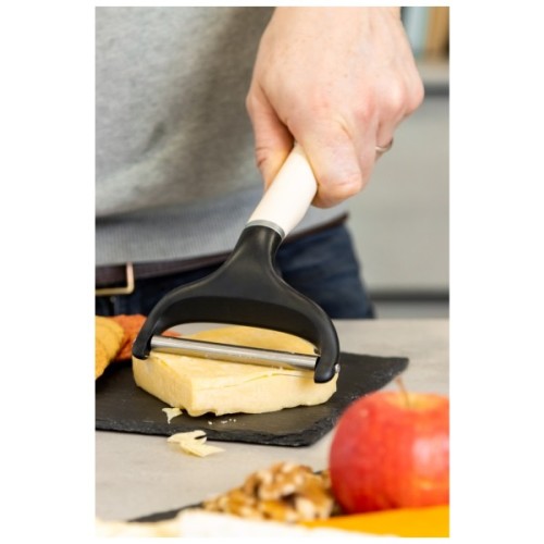 Кухонний ніж KitchenAid Coreline для сиру, 20,3 см, кремовий (KAG133OHACE)