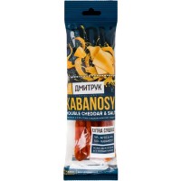 Мʼясні снеки Дмитрук Кабаноси Cheddar & Salt 80 г (4820247141788)
