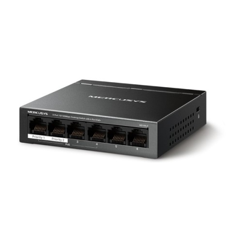 Комутатор мережевий Mercusys MS106LP