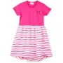 Плаття дитяче Breeze зі спідницею в смужку (8753-80G-fuchsia)