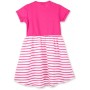 Плаття дитяче Breeze зі спідницею в смужку (8753-80G-fuchsia)