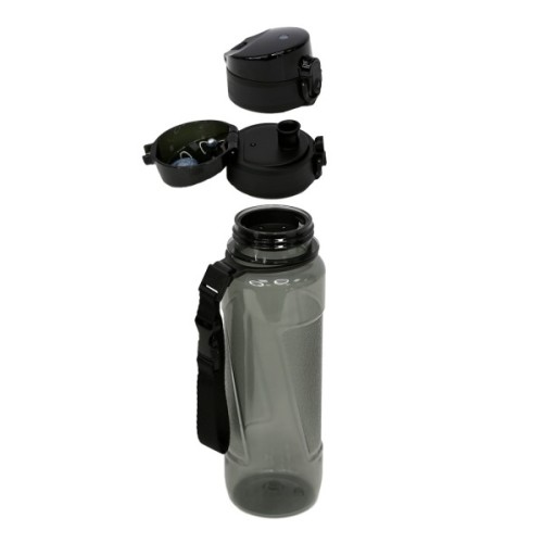 Пляшка для води Line Art Lens 600 мл сірий (60014418LA-07)